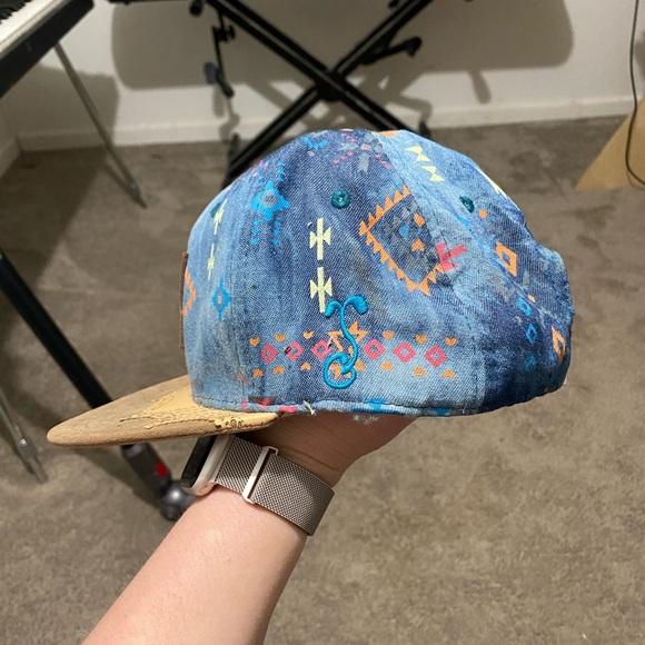 Grassroots California 420 Limited Edition Blue and Suede Snap Back, S/M - Picture 5 of 11